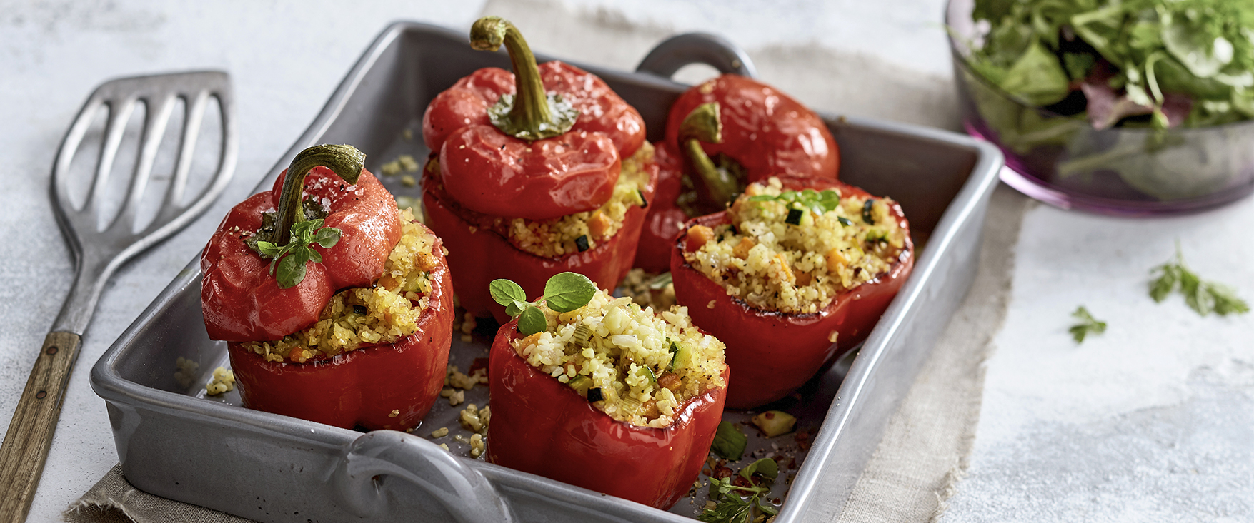 Gefüllte Paprika