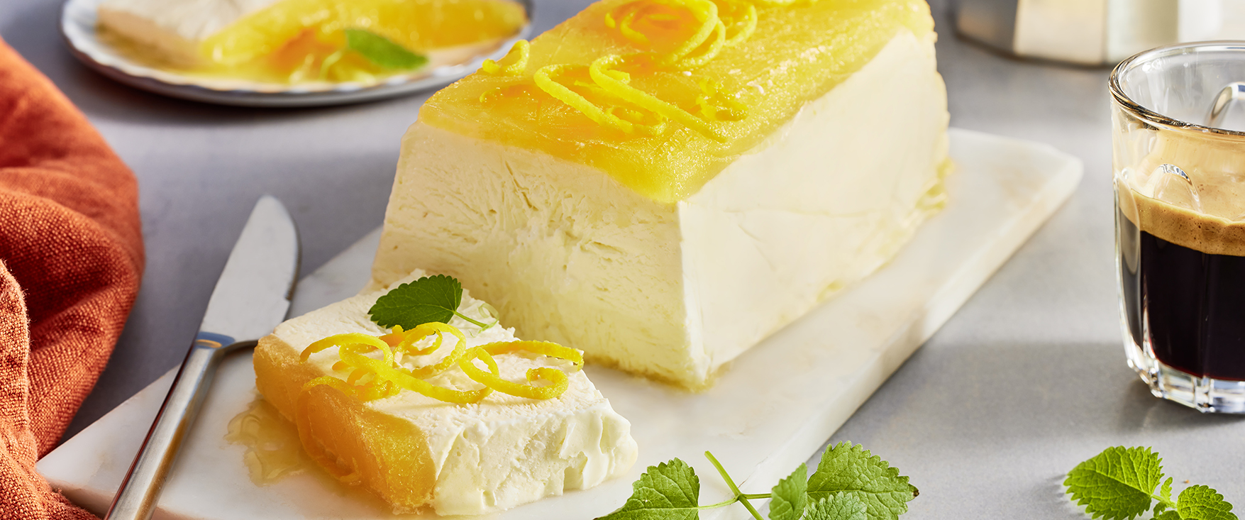 Ingwer-Semifreddo