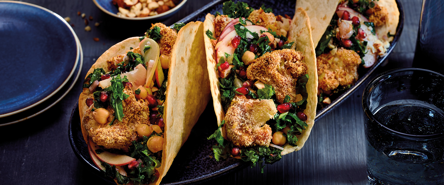 Knusper-Blumenkohl-Tacos