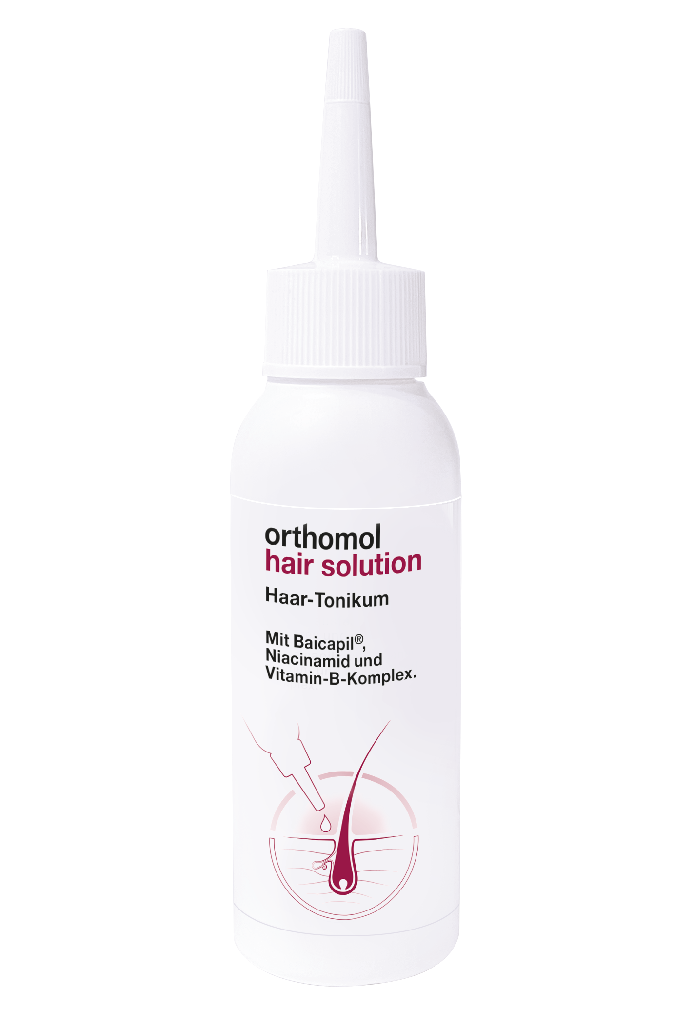 Orthomol Hair Solution ist ein Kosmetikum bei Haarausfall und für dichteres, volleres Haar.