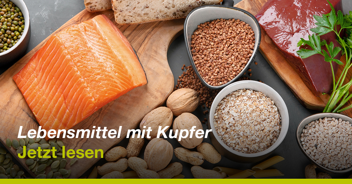 Kupfer Lebensmittel: Top 10 Quellen, Tabelle & Tipps