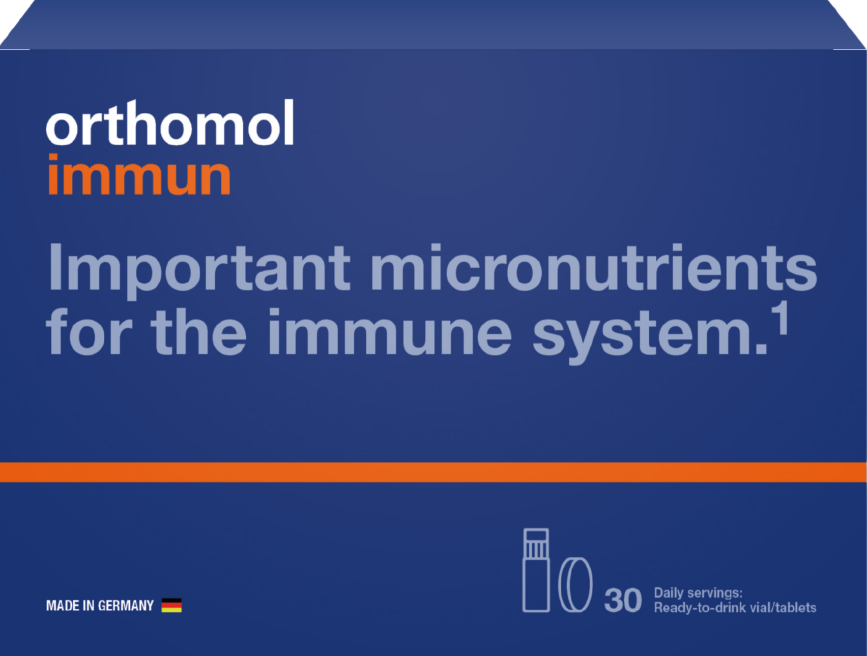 Orthomol Immun - Strengthening your defence mechanisms Orthomol Immun - Strengthening your defence mechanisms