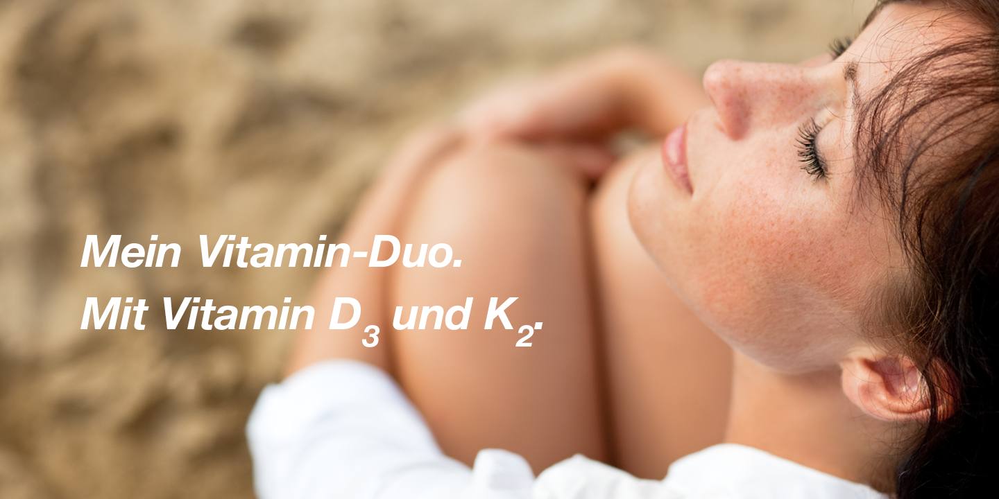 Orthomol Vitamin D3+K2 ist das Vitamin-Duo für Immunsystem und Knochengesundheit. Orthomol Vitamin D3+K2 ist das Vitamin-Duo für Immunsystem und Knochengesundheit.